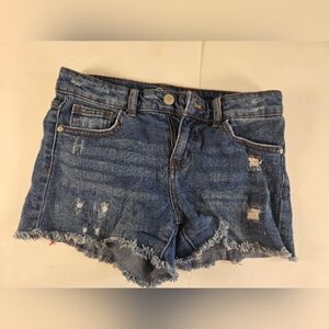 Denim Distressed Women Shorts